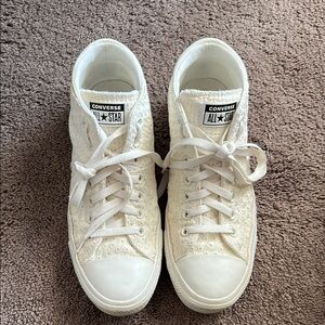 Converse White High-Top Sneakers Iconic Design